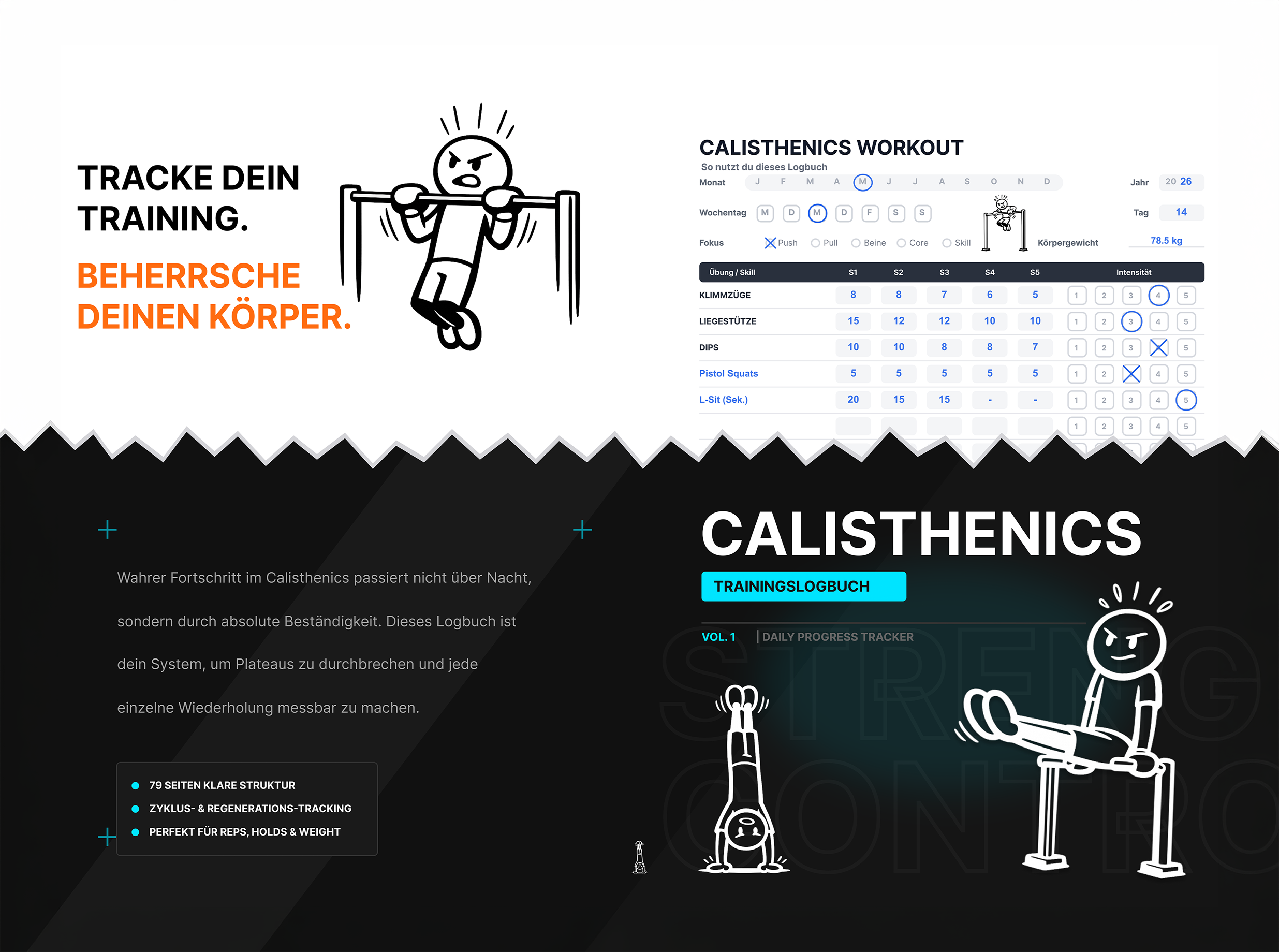 Calisthenics Tracker Cover
